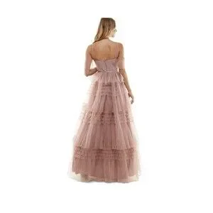Say Yes to The Prom Juniors' Pleated Mesh Tiered Gown, Created for Macy's - Mauve - Size 1 Say Yes to The Prom Juniors' Pleated Mesh Tiered Gown, Created for Macy's - Mauve - Size 1